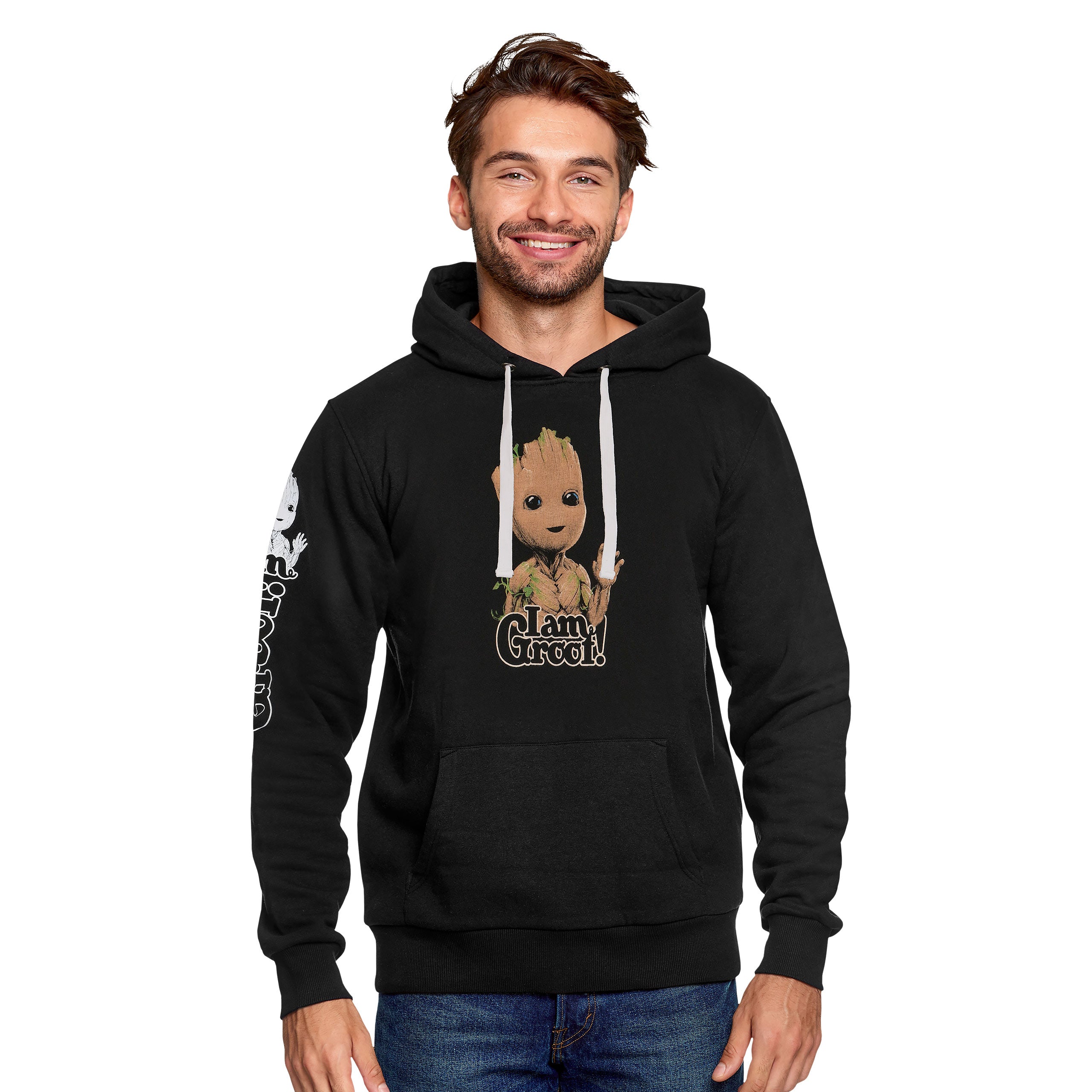 Product image Guardians of the Galaxy - I Am Groot Hoodie Black