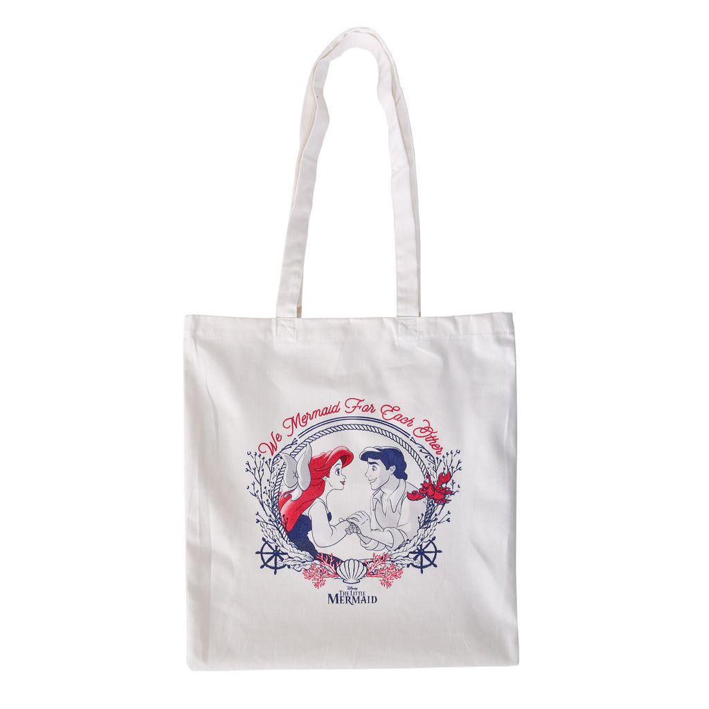 Imagen del producto Ariel - We Mermaid for Each Other Bolsa de yute blanca