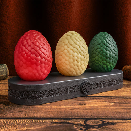 Imagen del producto House of Dragon - Lámpara de mesa de huevo de dragón