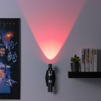 Imagen del producto Star Wars - Lámpara de pared LED de sable láser con sonido