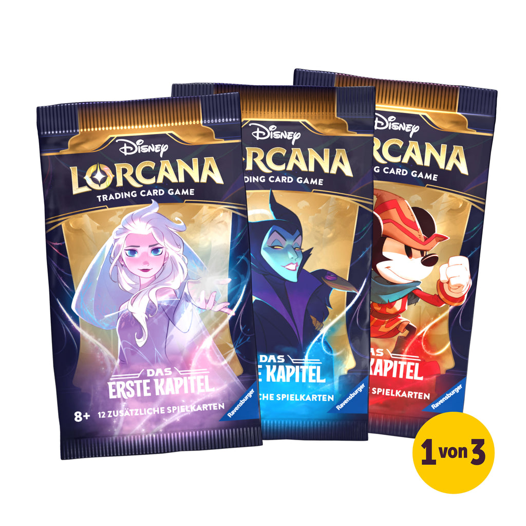 Imagen del producto Disney Lorcana Booster - El Primer Capítulo del Juego de Cartas Coleccionables