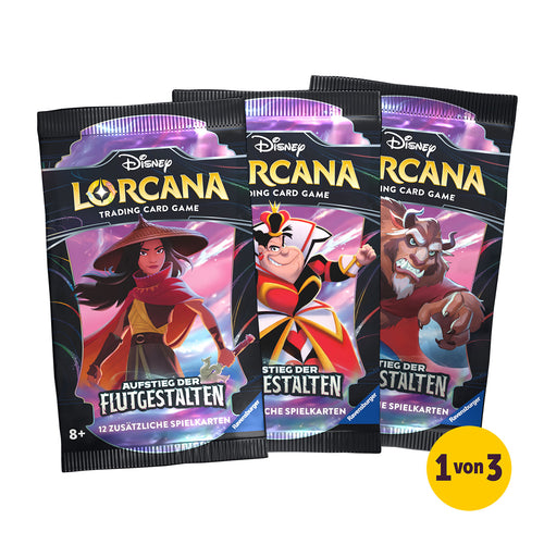 Imagen del producto Disney Lorcana Booster - Ascenso de las Formas de Marea Juego de Cartas Coleccionables
