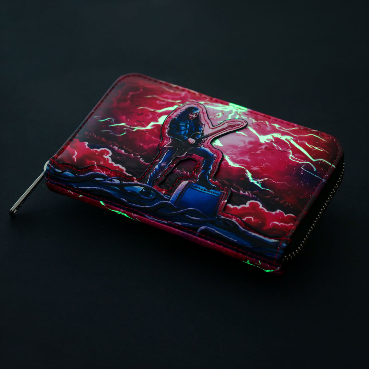 Imagen del producto Cartera Eddie Glow in the Dark - Stranger Things