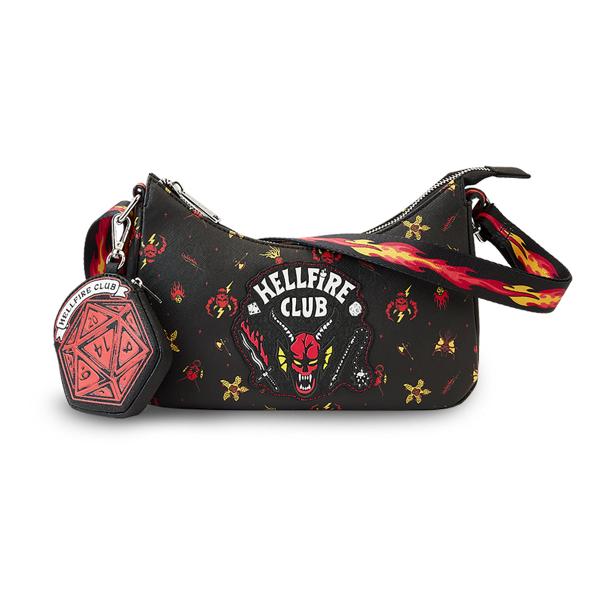 Imagen del producto Bolso cruzado Hellfire Club Glow in the Dark - Stranger Things