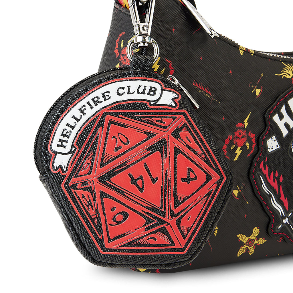 Imagen del producto Bolso cruzado Hellfire Club Glow in the Dark - Stranger Things