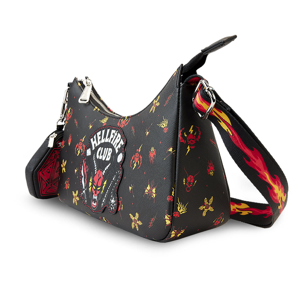 Imagen del producto Bolso cruzado Hellfire Club Glow in the Dark - Stranger Things