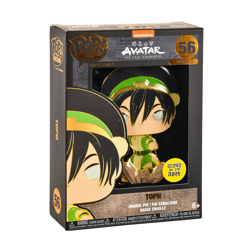 Imagen del producto Avatar- Toph Glow in the Dark Funko Pop Pin 10 cm