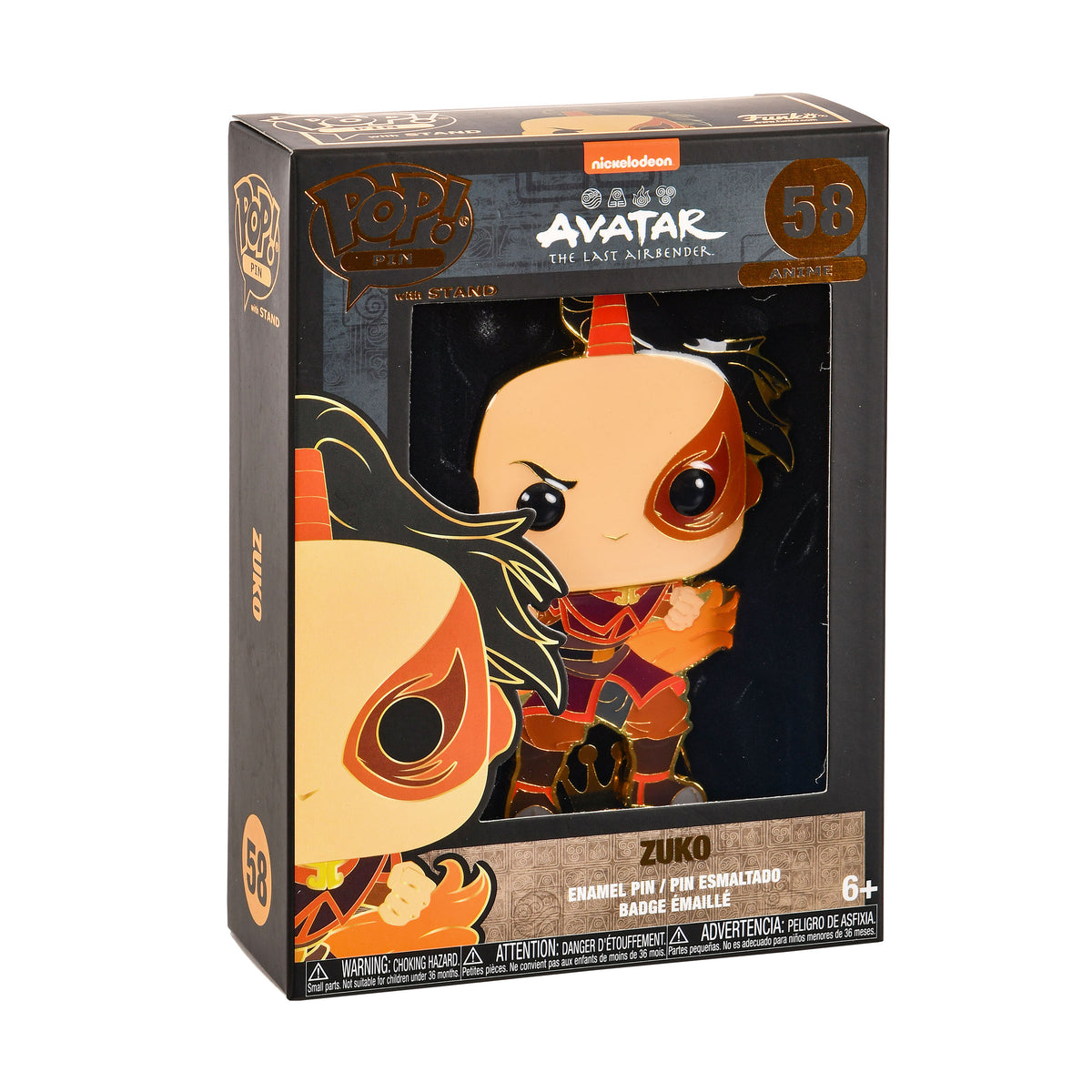 Imagen del producto Avatar - Zuko Funko Pop Pin 10 cm