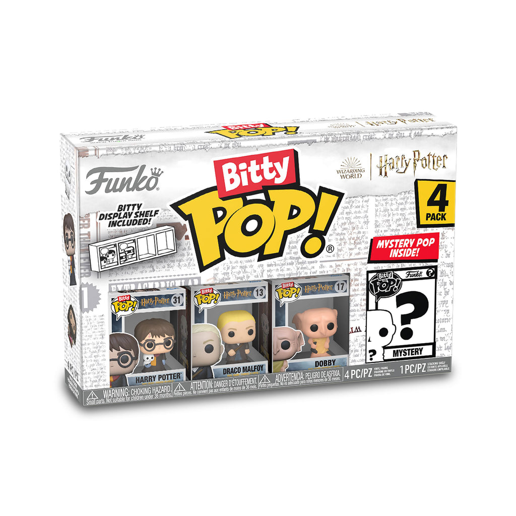 Imagen del producto Harry Potter - Set de 4 figuras Funko Bitty Pop Serie 1