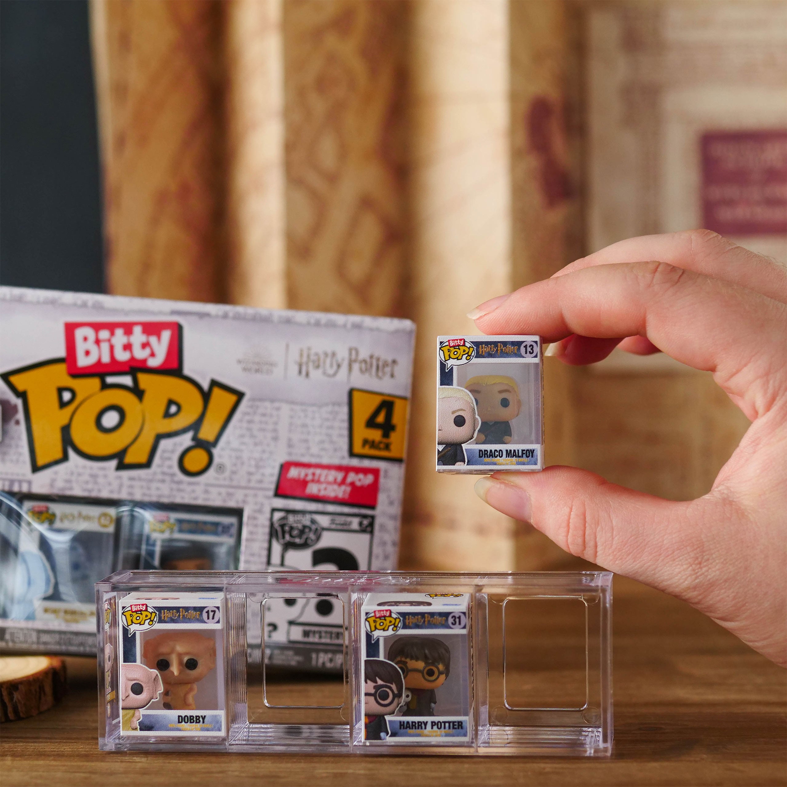 Imagen del producto Harry Potter - Set de 4 figuras Funko Bitty Pop Serie 1