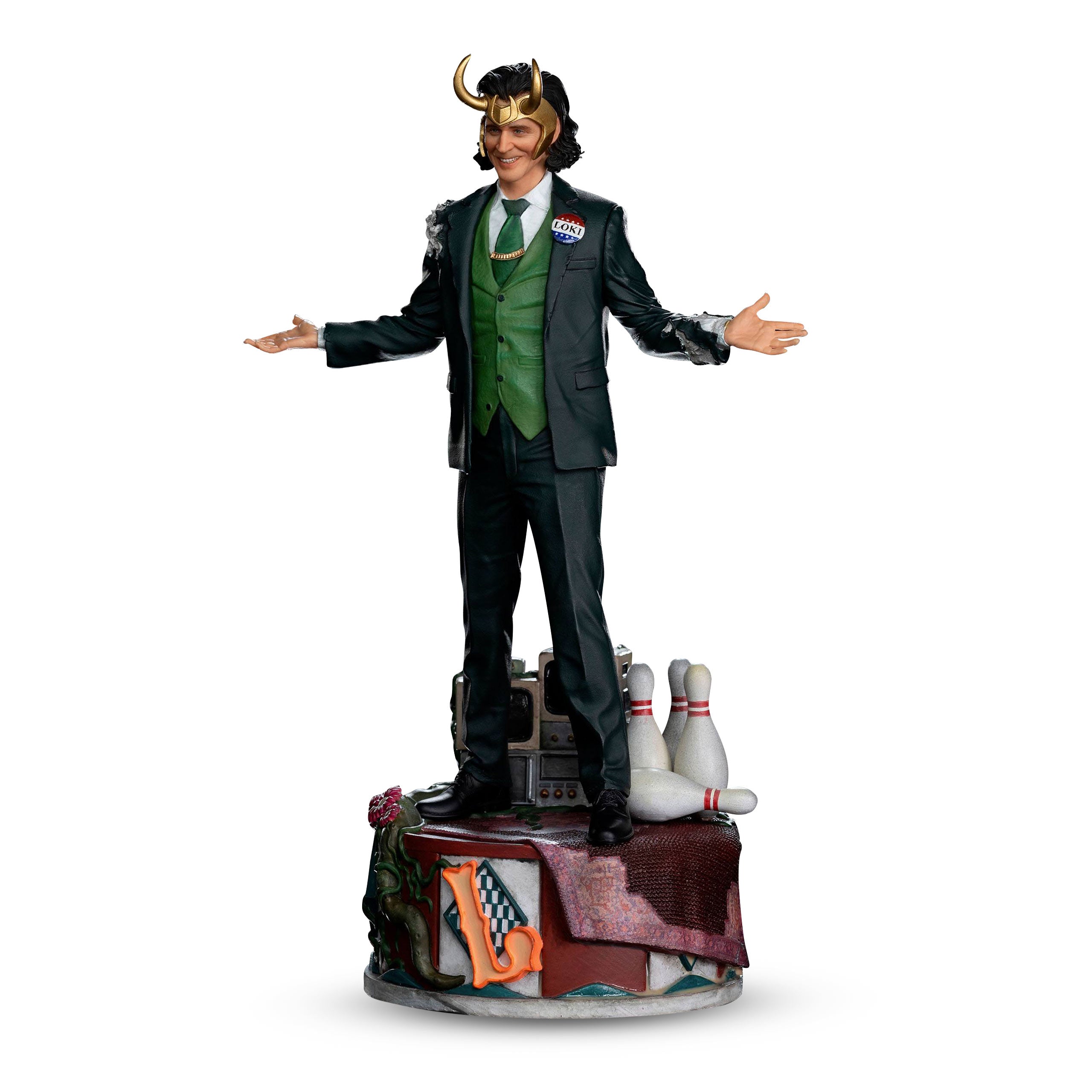 Imagen del producto Loki - Presidente BDS Art Scale Deluxe Estatua 1:10