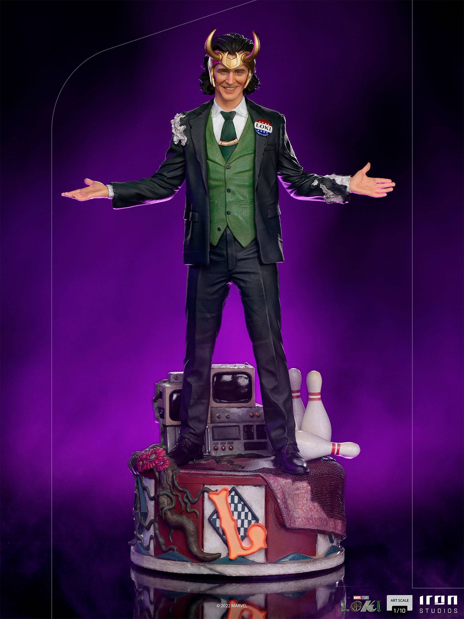 Imagen del producto Loki - Presidente BDS Art Scale Deluxe Estatua 1:10