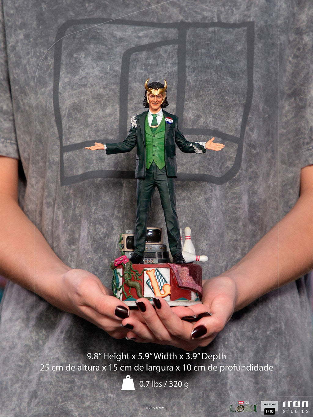 Imagen del producto Loki - Presidente BDS Art Scale Deluxe Estatua 1:10