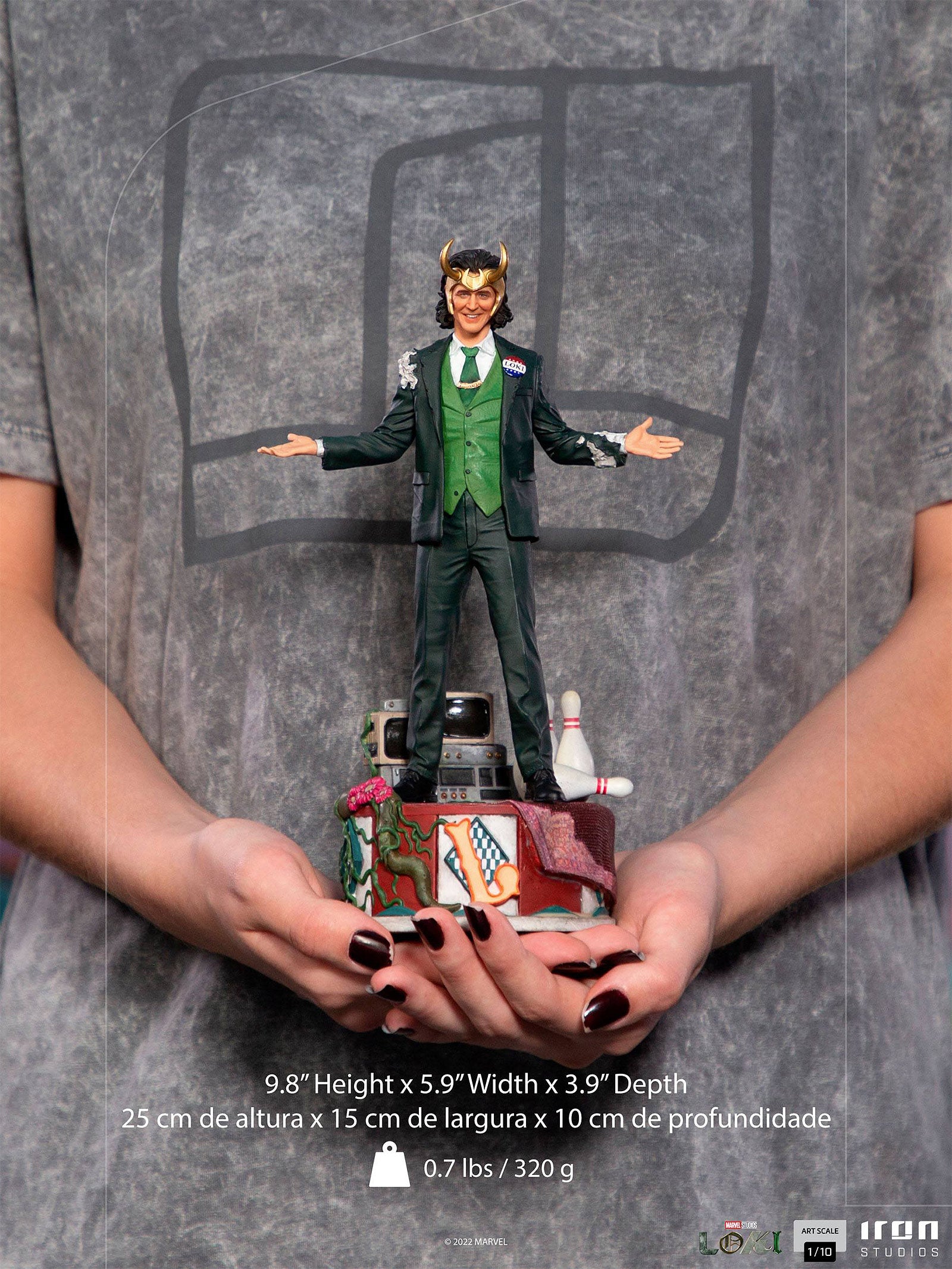 Imagen del producto Loki - Presidente BDS Art Scale Deluxe Estatua 1:10