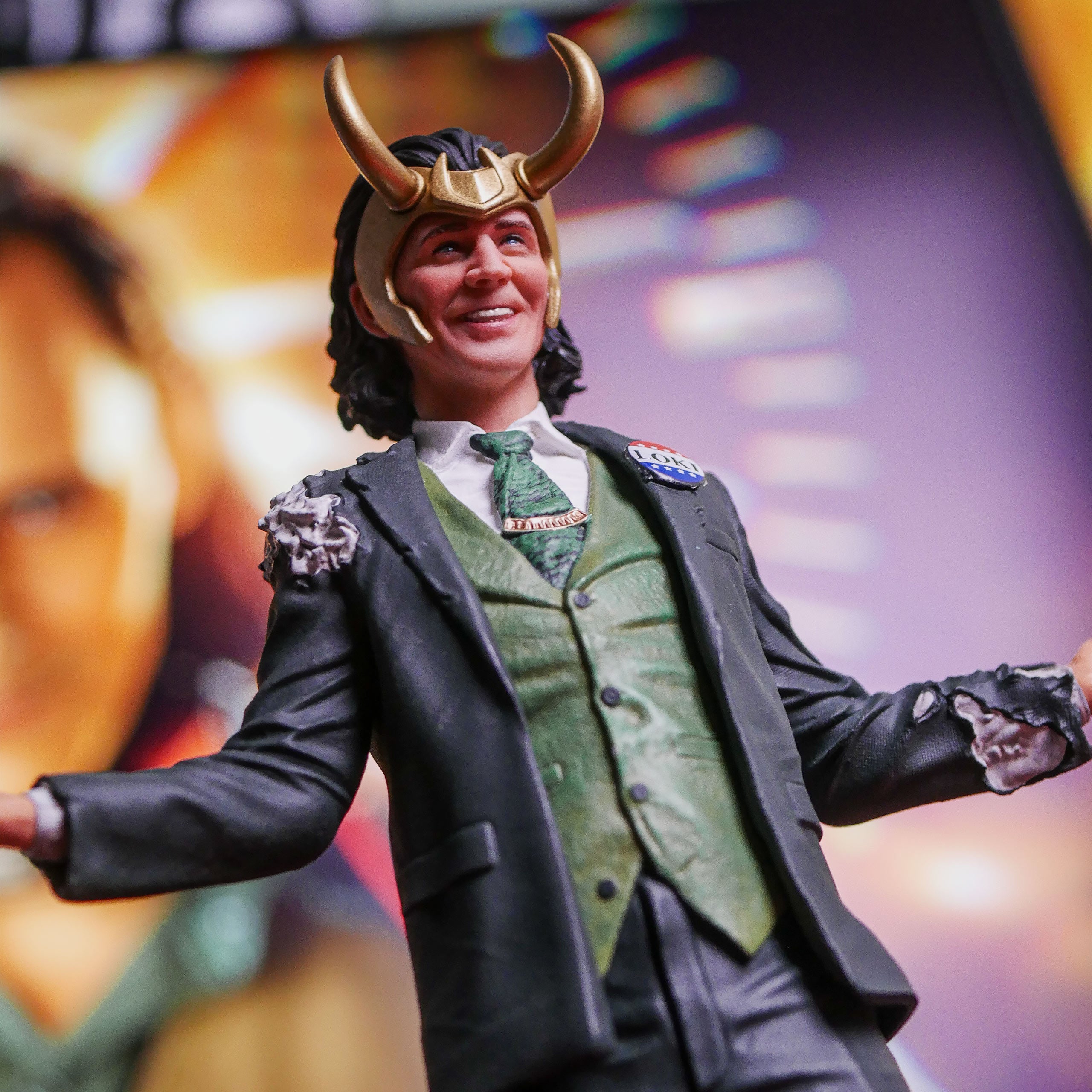 Imagen del producto Loki - Presidente BDS Art Scale Deluxe Estatua 1:10