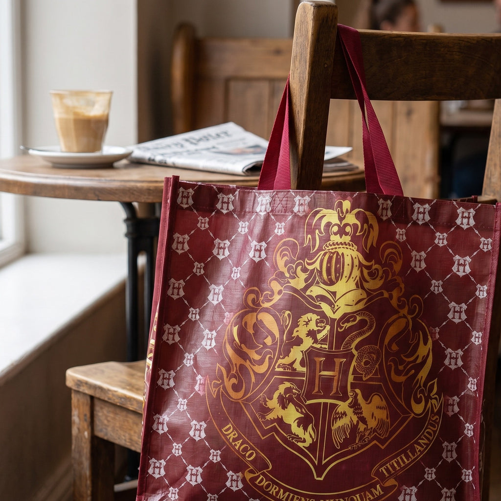 Imagen del producto Harry Potter - Bolsa de asas con escudo de Hogwarts