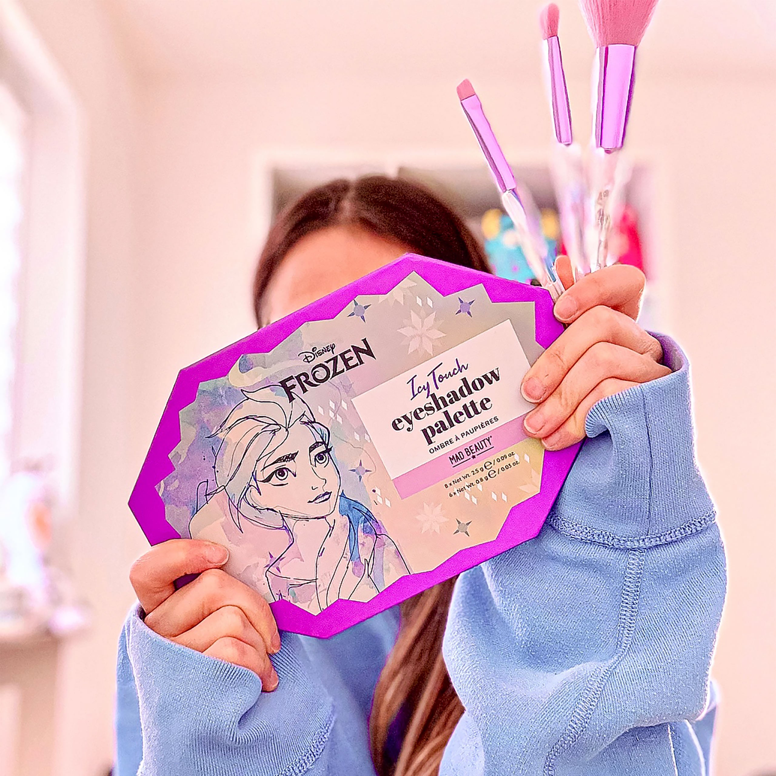 Imagen del producto Disney Frozen Set de 3 brochas de maquillaje