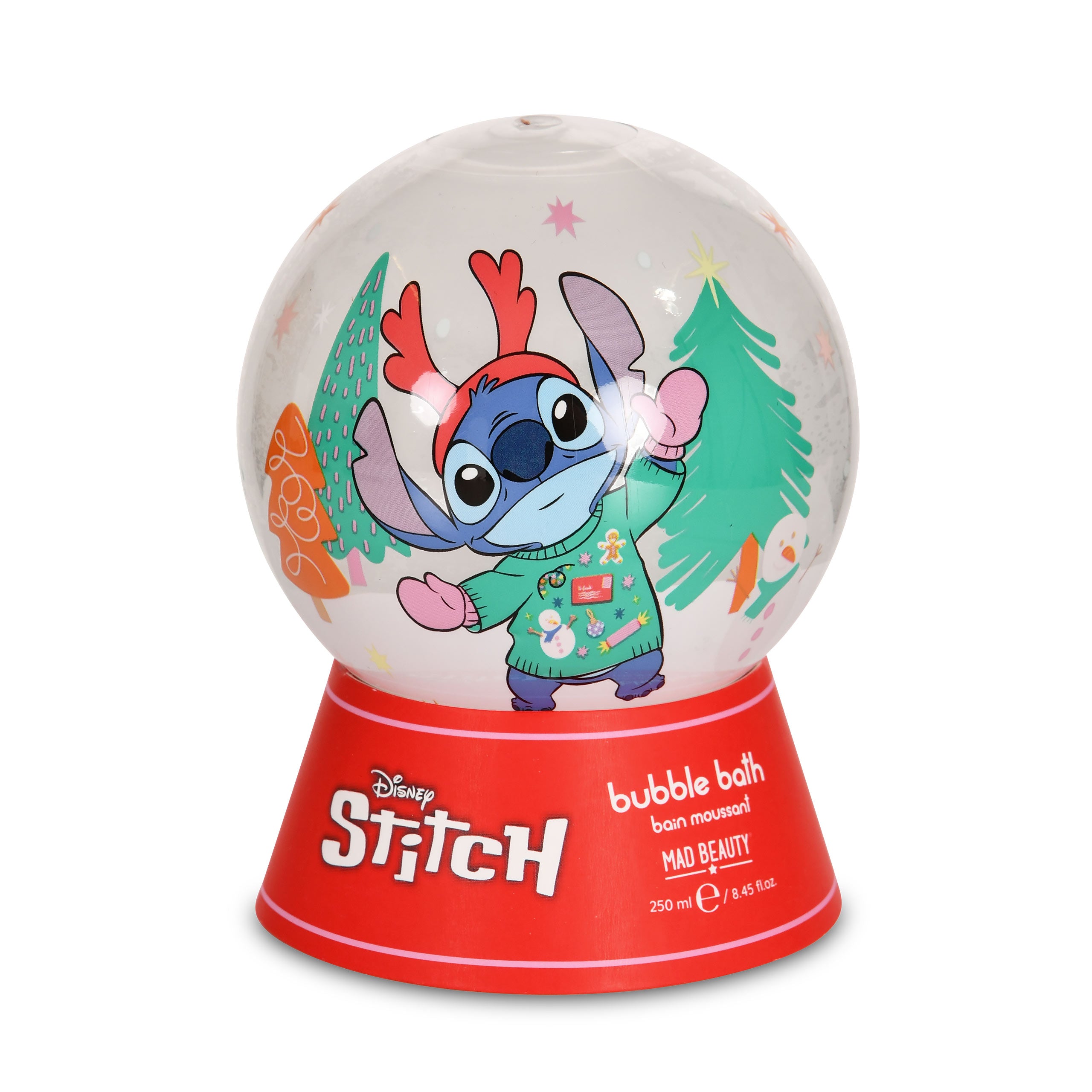 Imagen del producto Lilo & Stitch - Baño de espuma de Navidad en bola de nieve