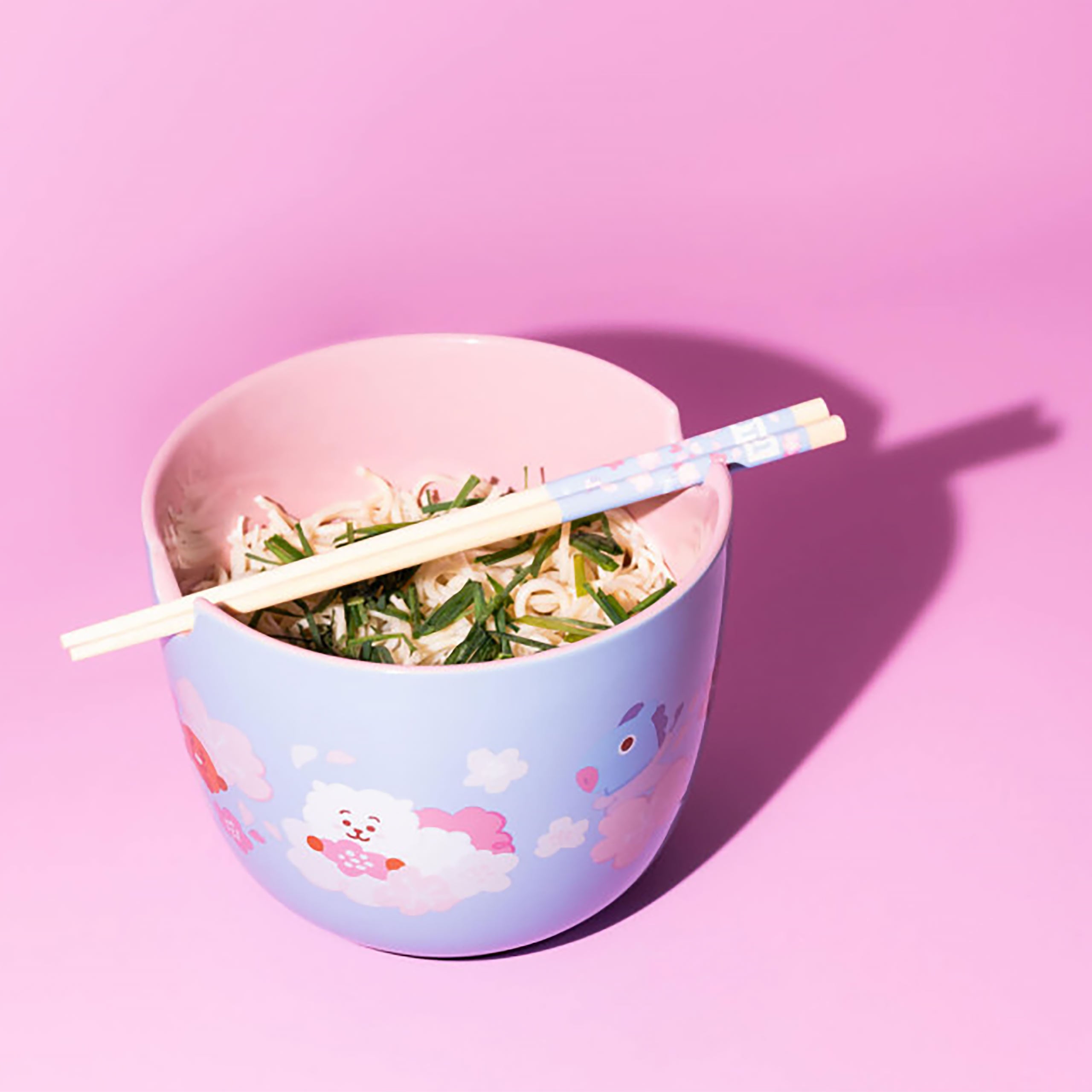 Imagen del producto BT21 - Cuenco de Ramen con Palillos de los Personajes