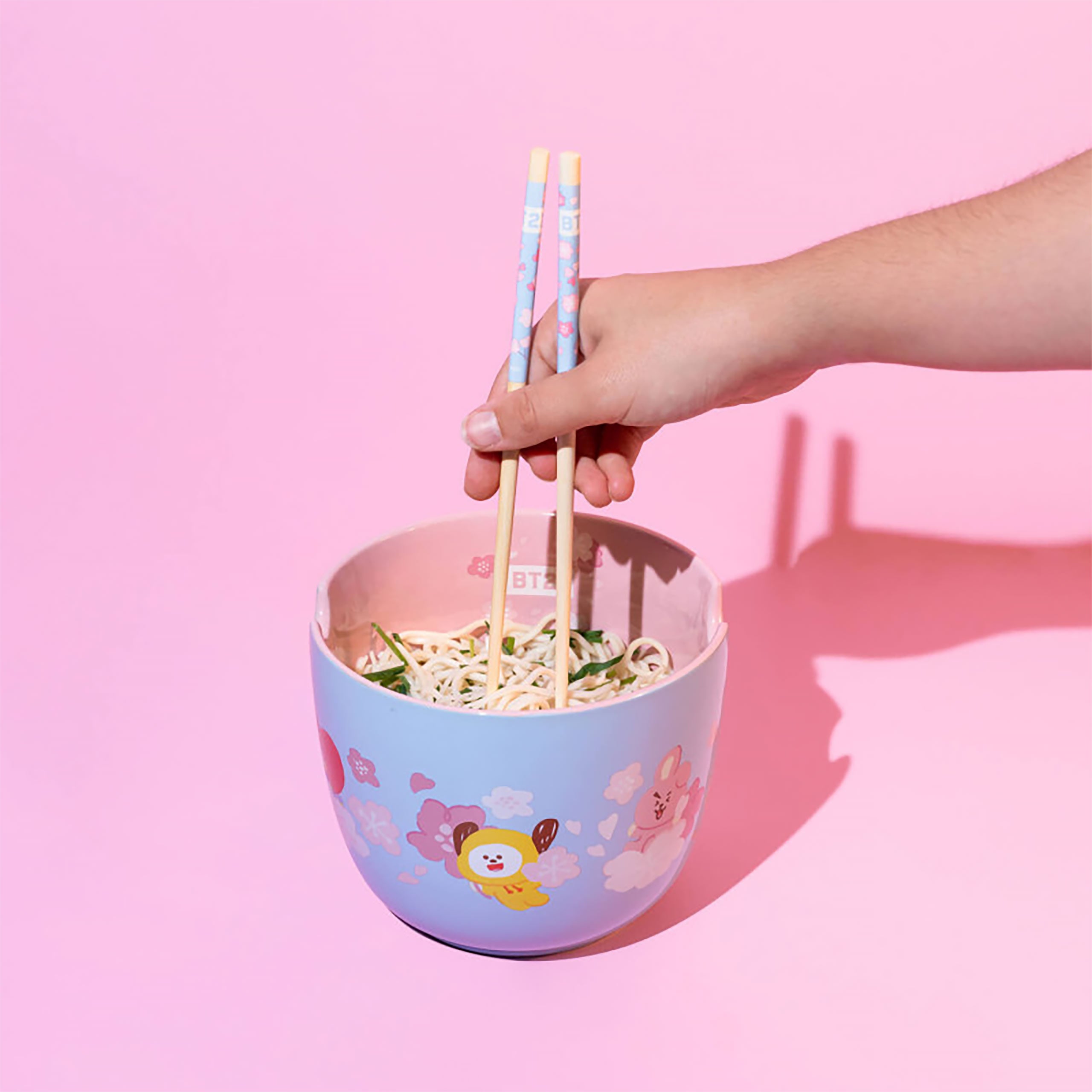 Imagen del producto BT21 - Cuenco de Ramen con Palillos de los Personajes