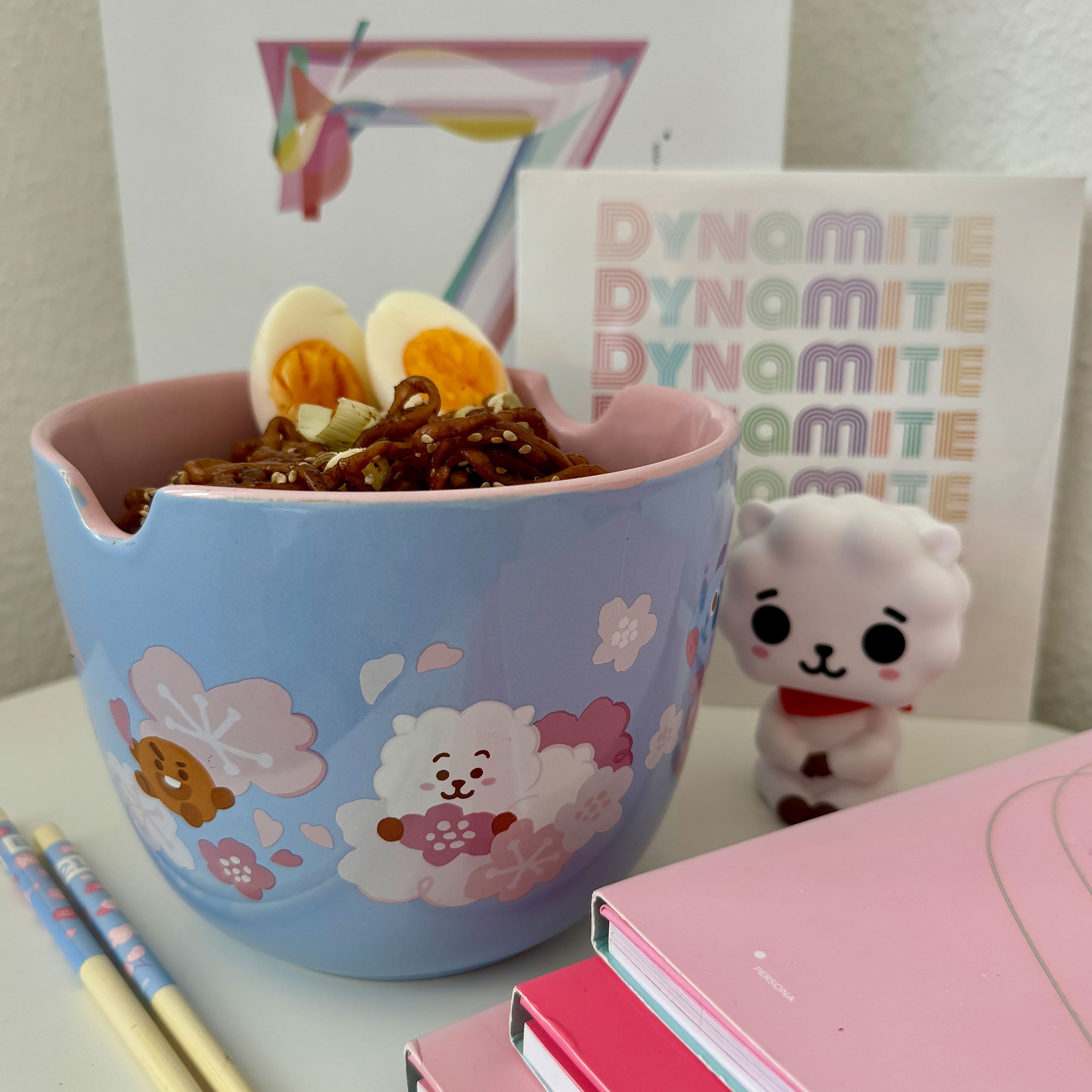 Imagen del producto BT21 - Cuenco de Ramen con Palillos de los Personajes