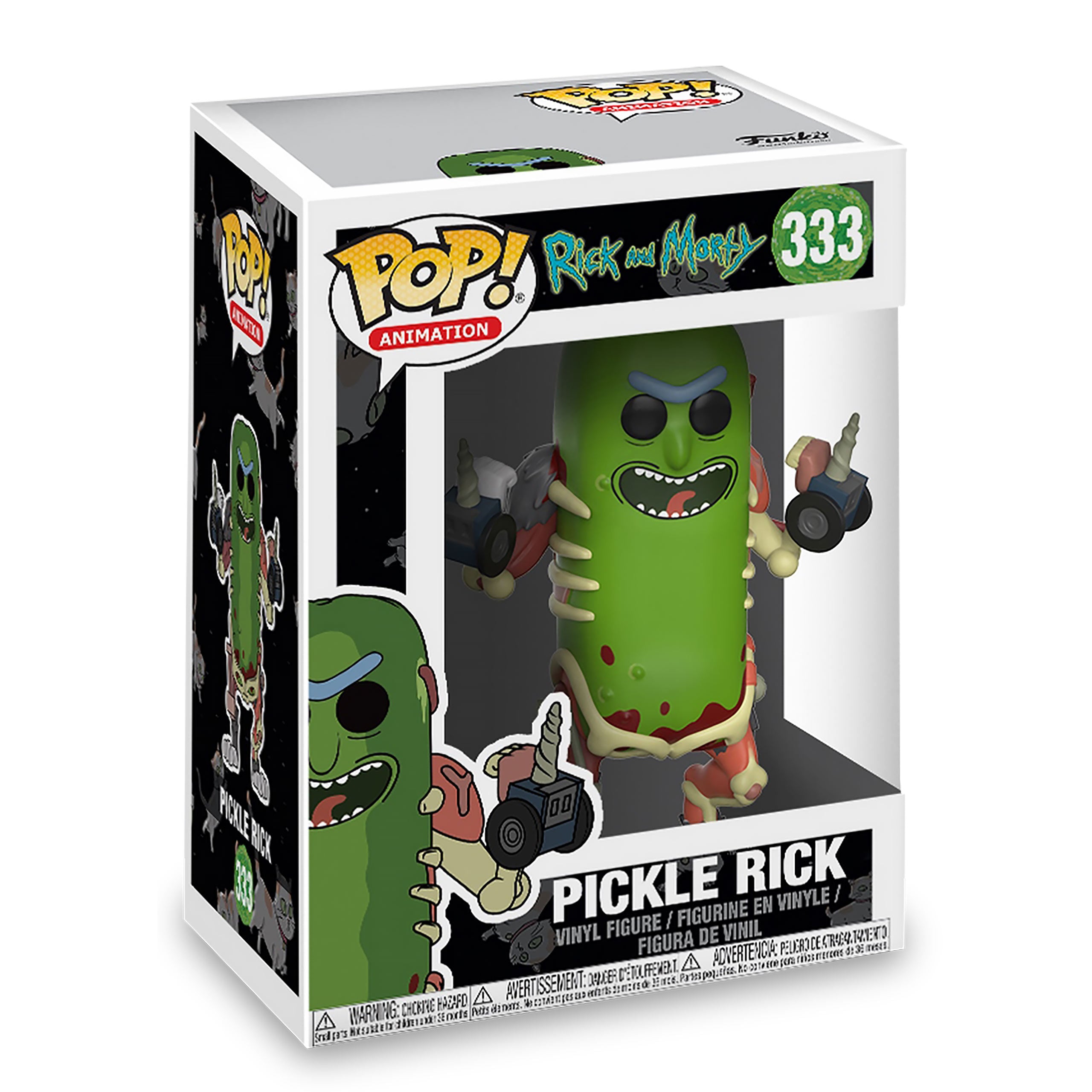 Imagen del producto Rick y Morty - Figura Funko Pop de Pickle Rick