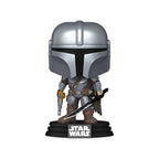 Imagen del producto Figura Funko Pop de Mandalorian con cabeza oscilante - Star Wars The Mandalorian