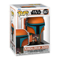 Imagen del producto Figura Funko Pop de The Judge con cabeza oscilante - Star Wars The Mandalorian