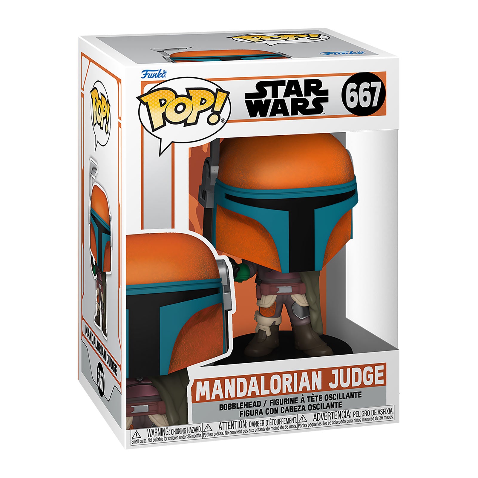 Product image The Judge Funko Pop Bobblehead Figure - Star Wars The Mandalorian