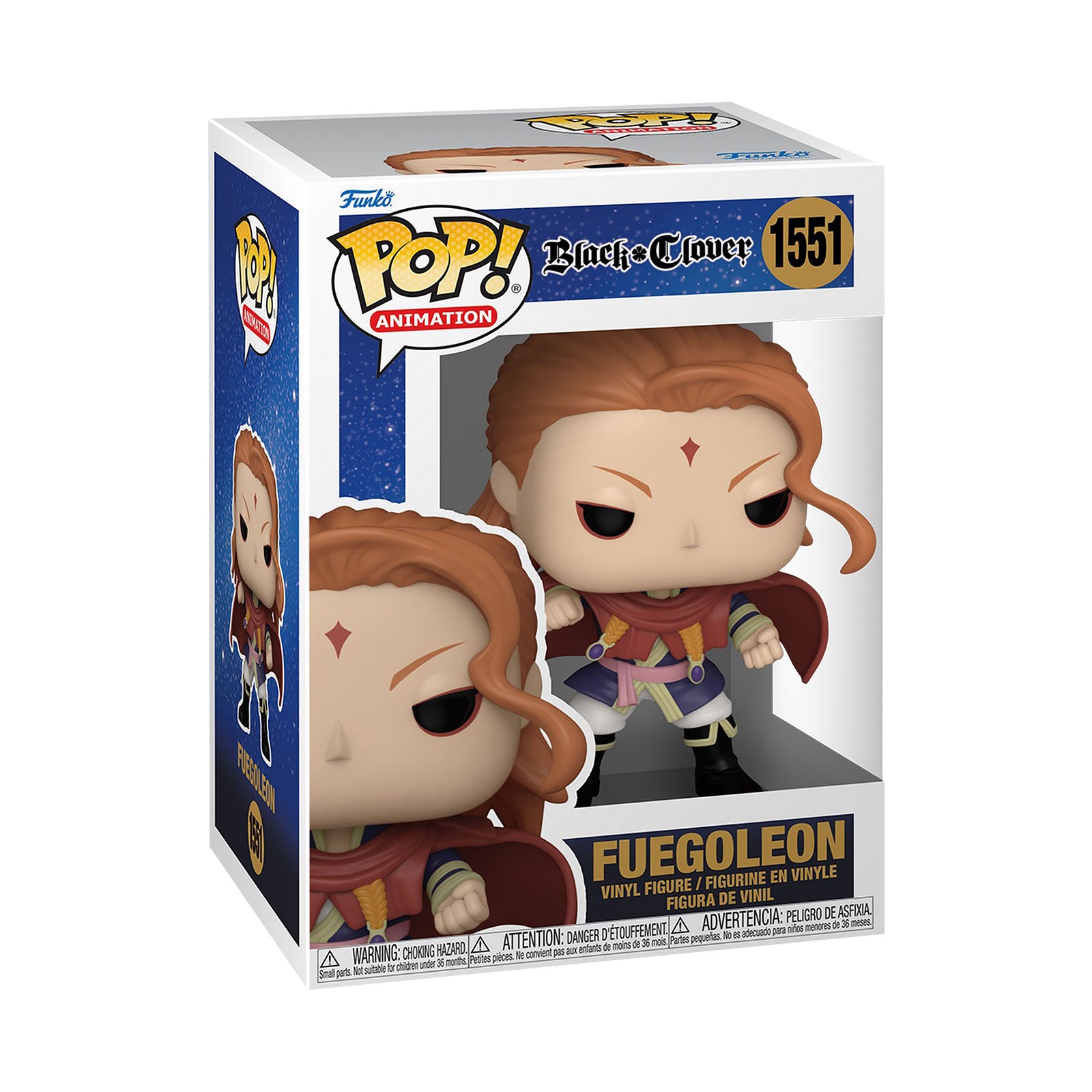 Imagen del producto Black Clover - Figura Funko Pop de Fuegoleon