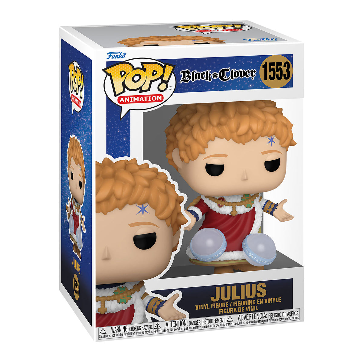 Imagen del producto Black Clover - Figura Funko Pop de Julius