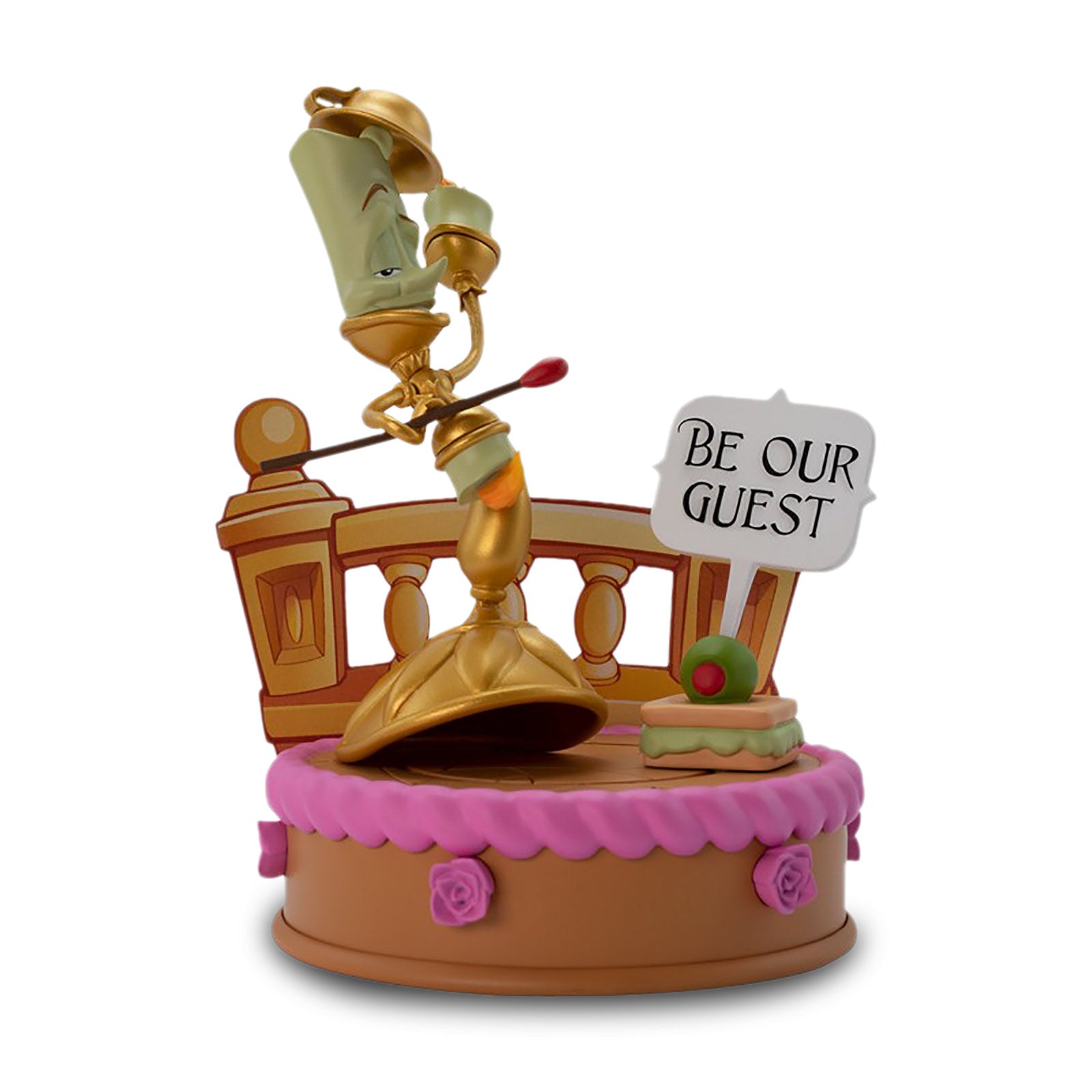 Imagen del producto La Bella y la Bestia - Sé nuestro invitado Diorama Figura