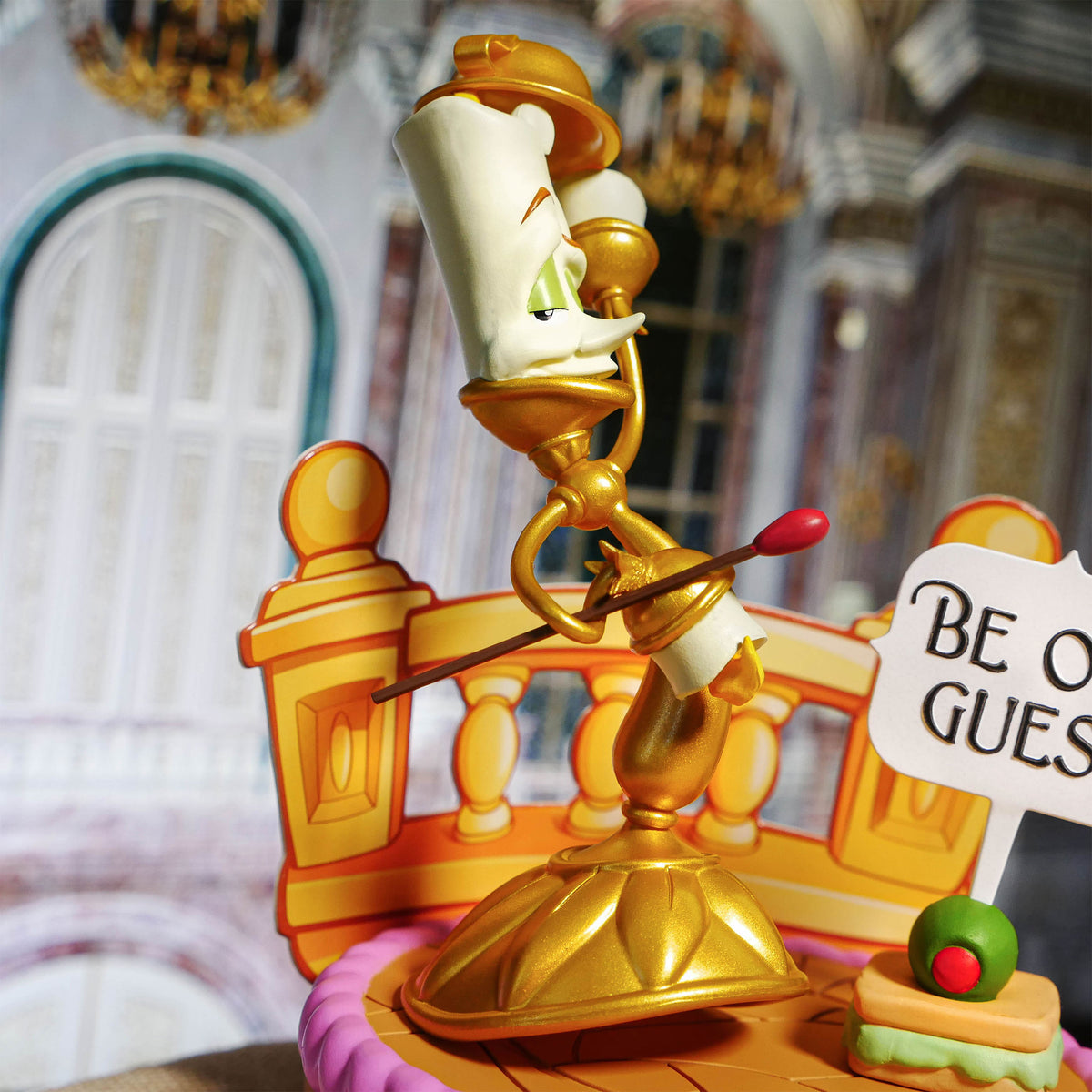 Imagen del producto La Bella y la Bestia - Sé nuestro invitado Diorama Figura