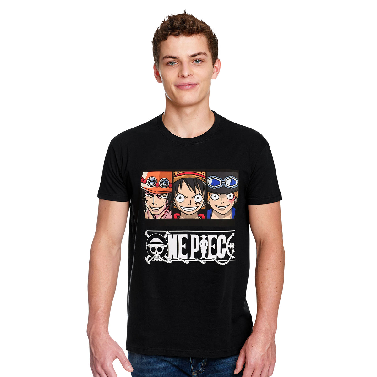 Imagen del producto One Piece - Camiseta Crew negra