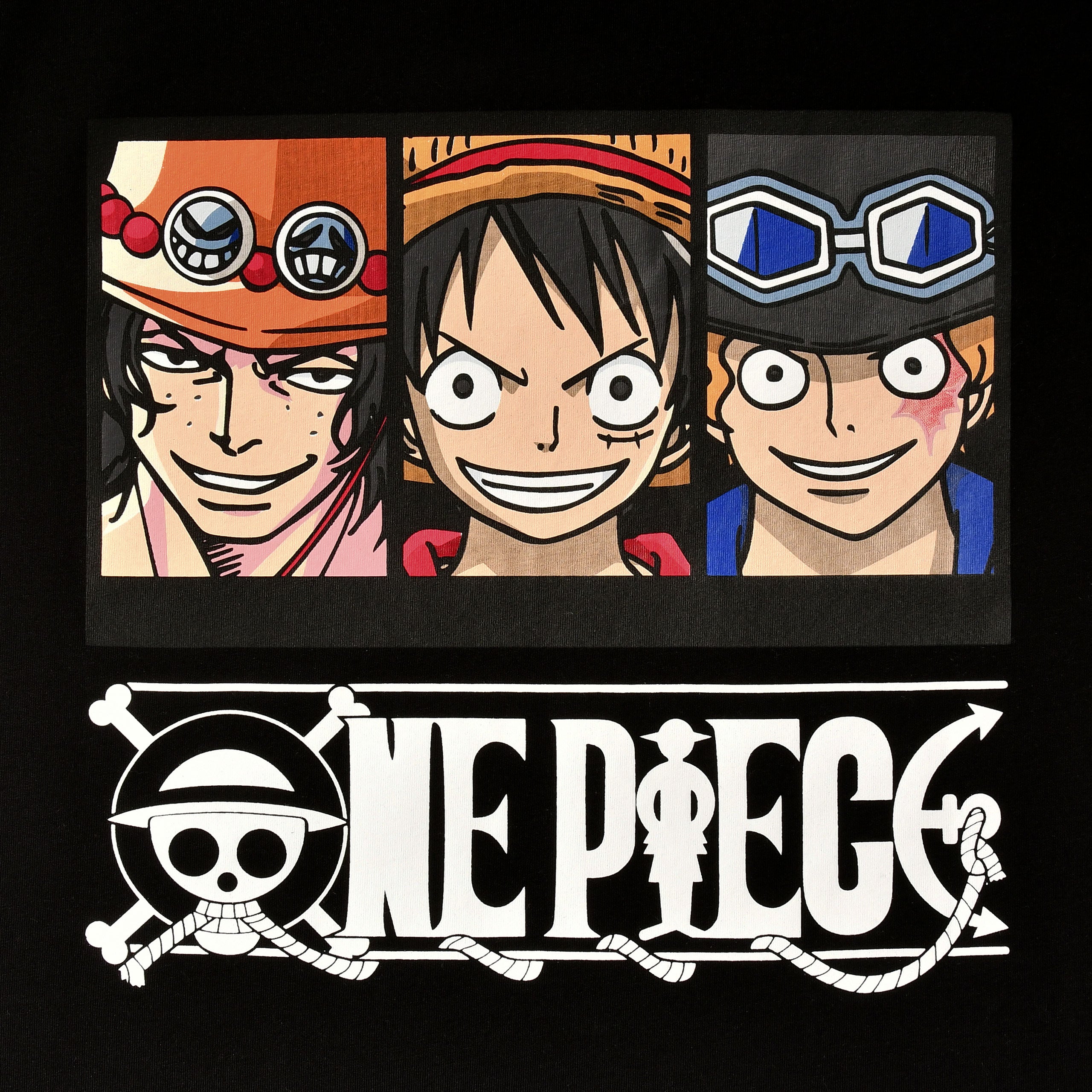 Imagen del producto One Piece - Camiseta Crew negra