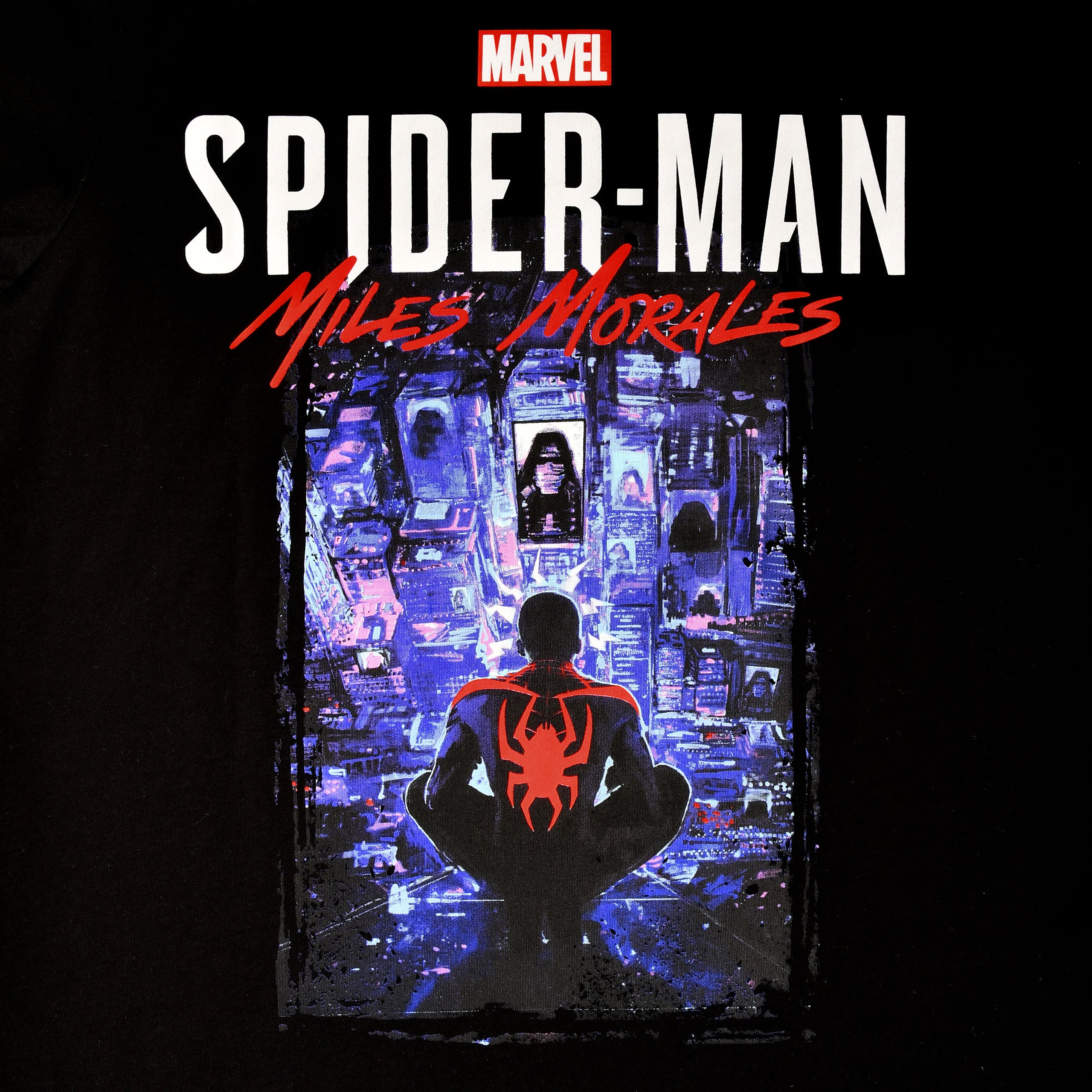 Imagen del producto Spider-Man - Camiseta negra de Miles Morales