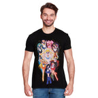 Imagen del producto Sailor Moon - Camiseta negra de la tripulación