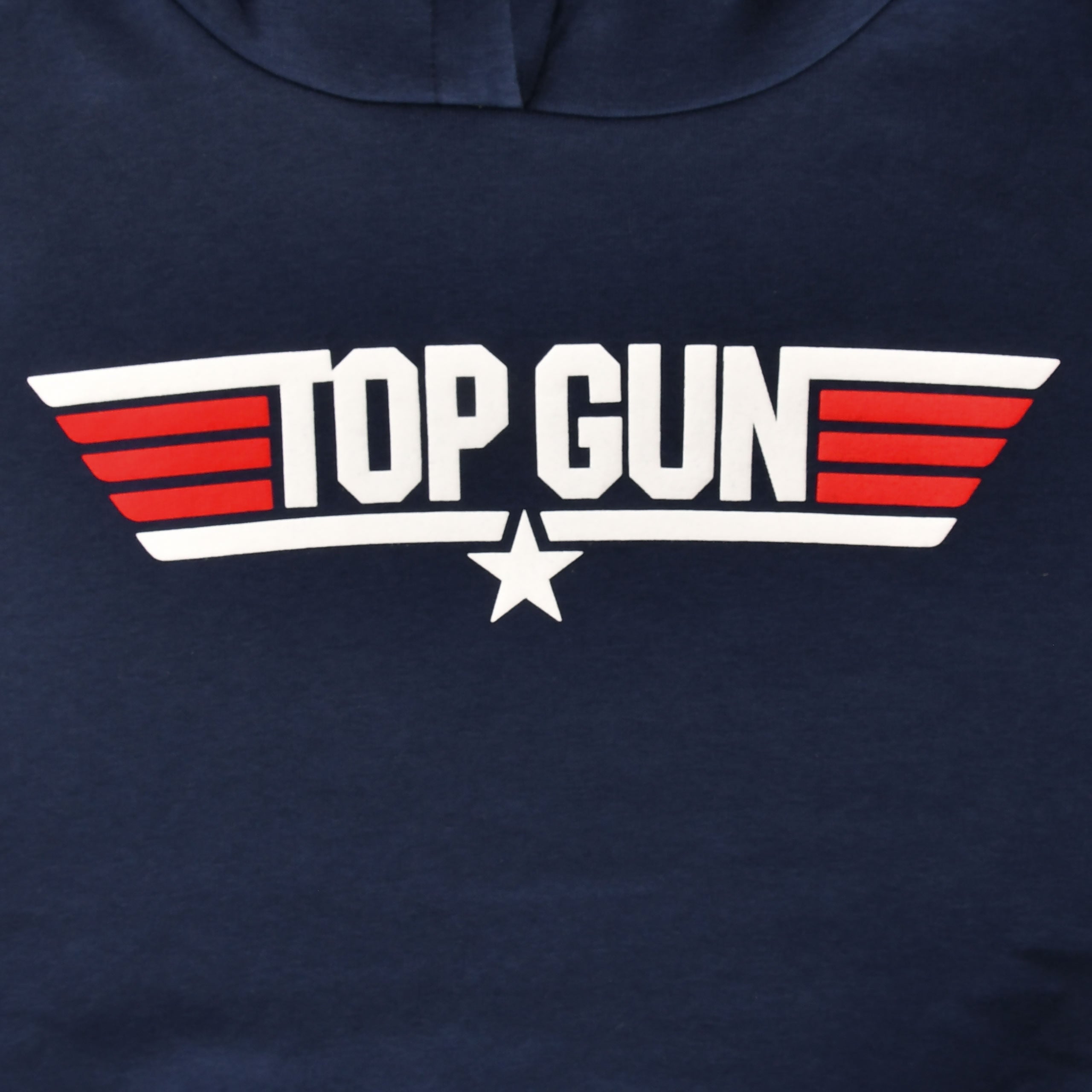 Imagen del producto Top Gun - Sudadera con capucha azul con logo