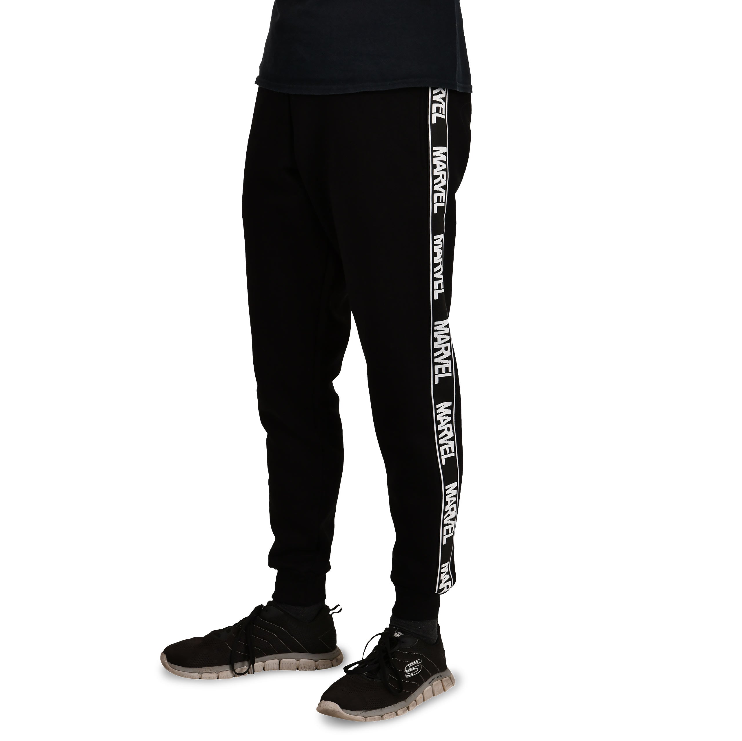 Imagen del producto Marvel - Pantalones de sudadera con logo negro