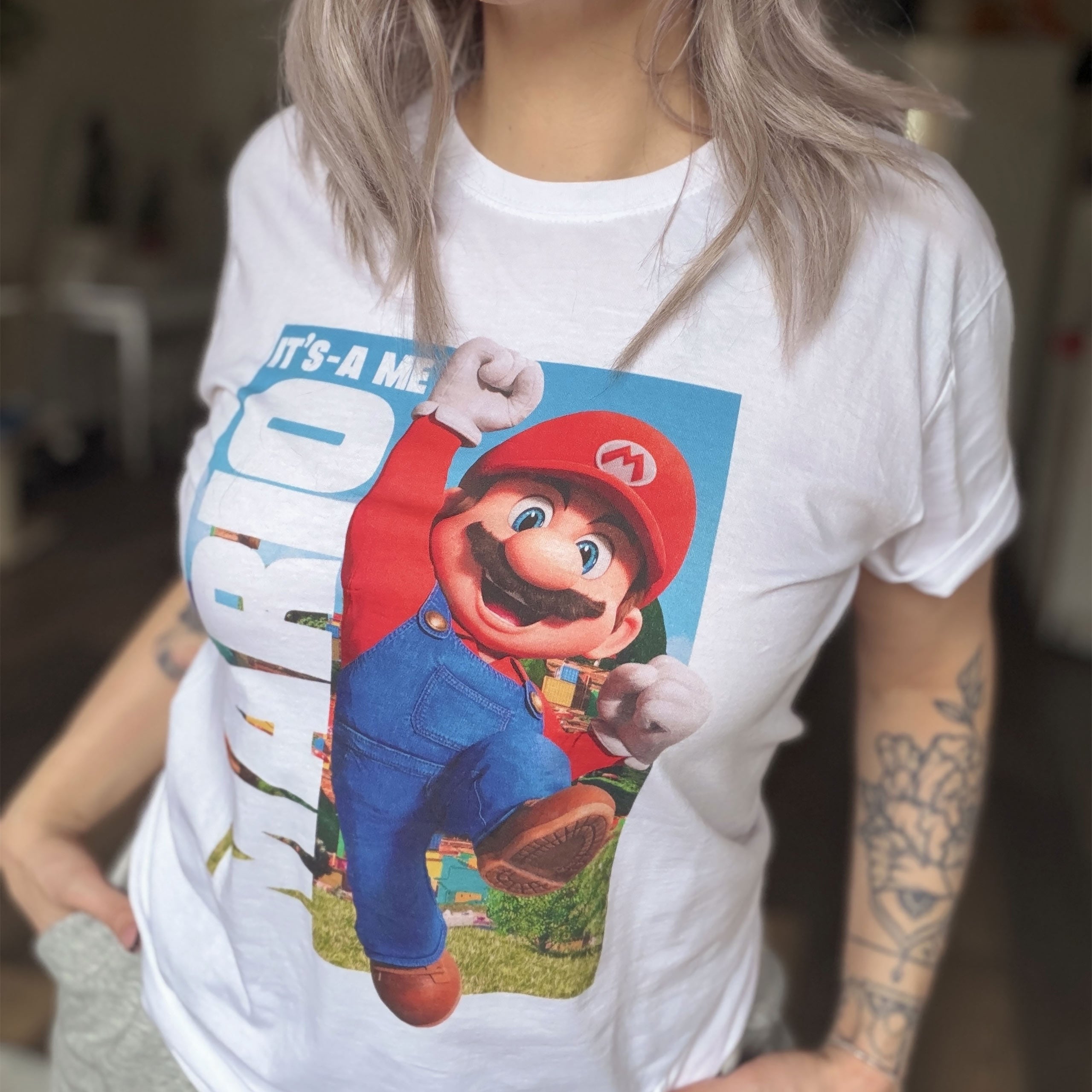 Imagen del producto Super Mario - Es Soy Yo Mario Camiseta blanca