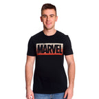 Imagen del producto Marvel - Camiseta negra con logo de Guardians