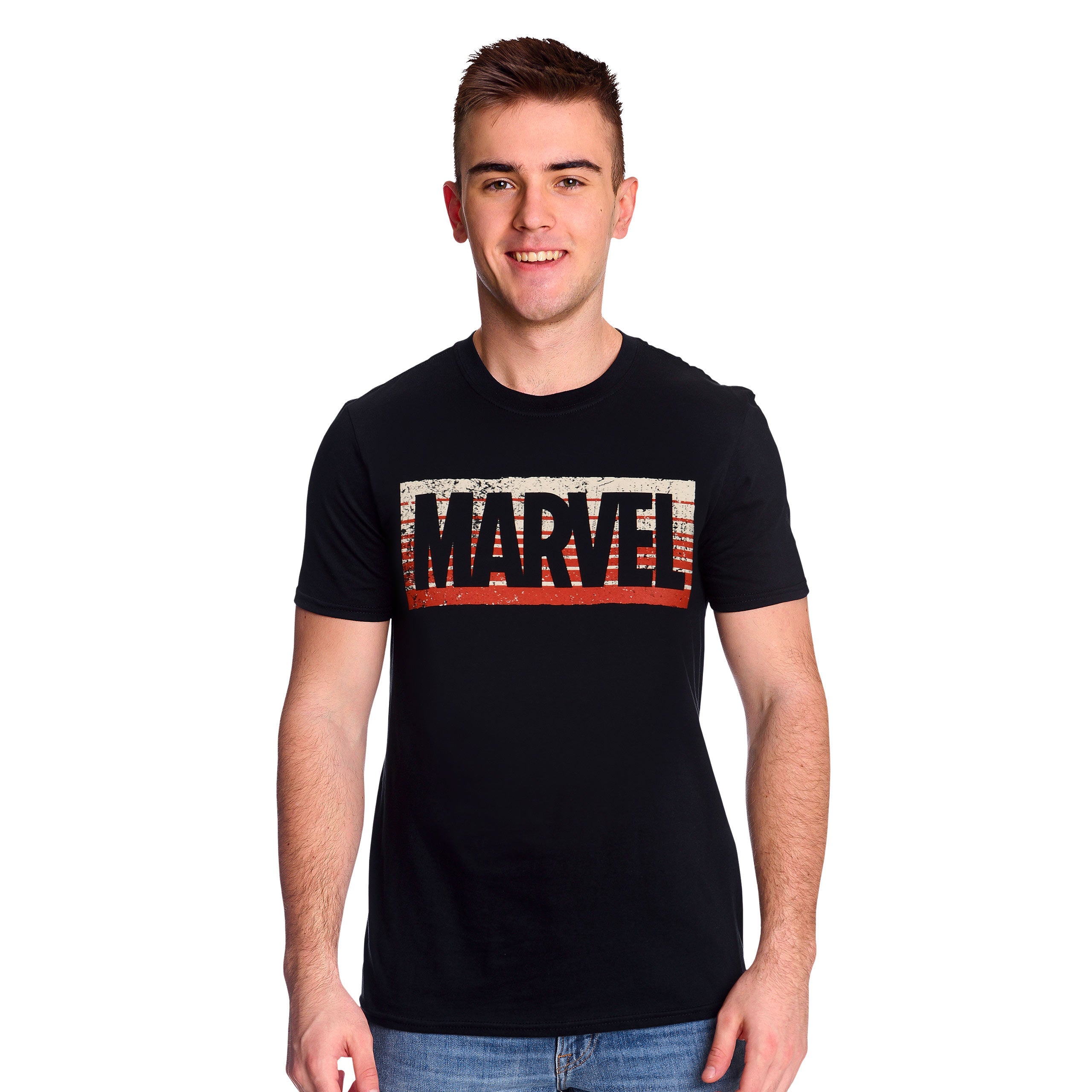 Imagen del producto Marvel - Camiseta negra con logo de Guardians