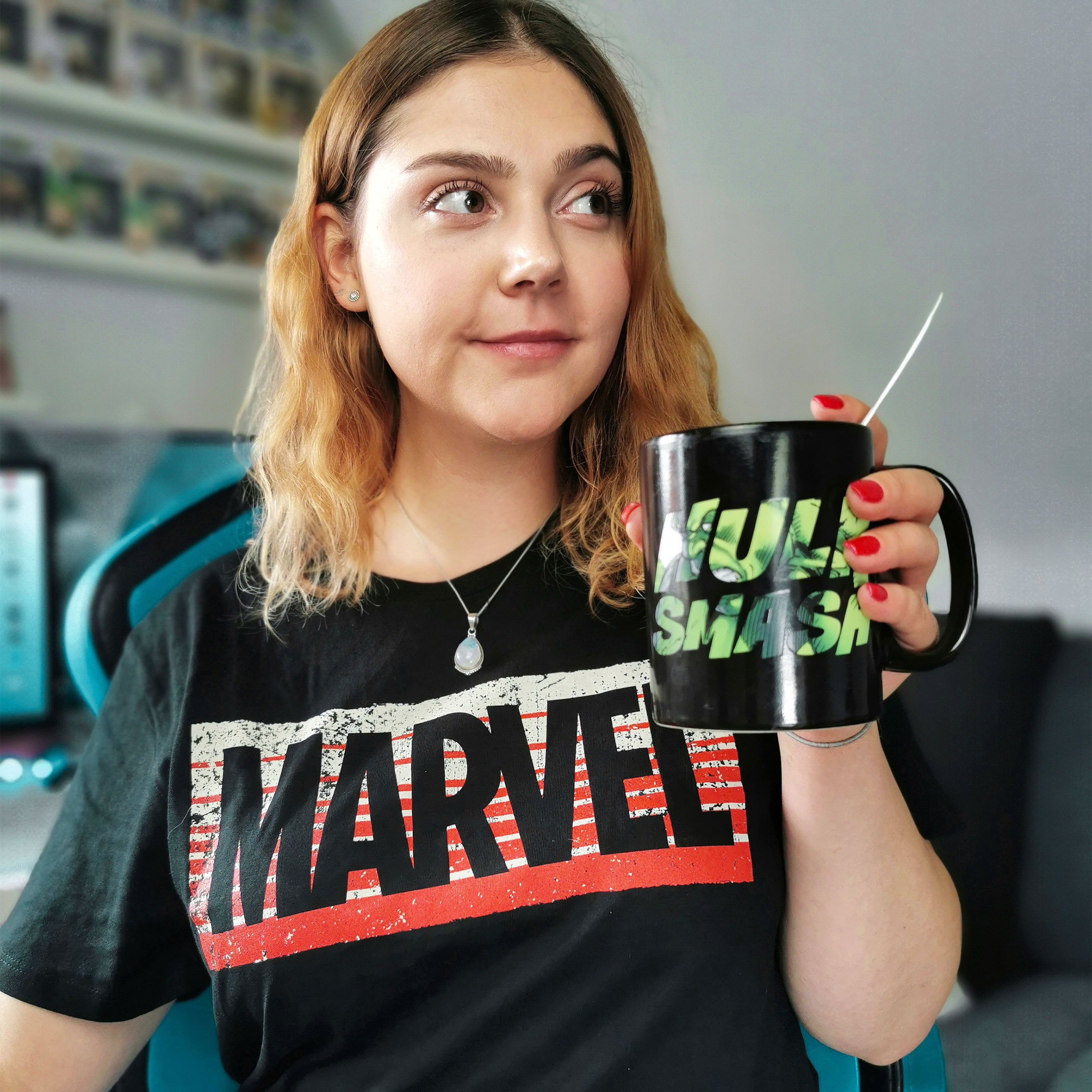 Imagen del producto Marvel - Camiseta negra con logo de Guardians
