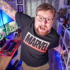 Imagen del producto Marvel - Camiseta negra con logo de Guardians