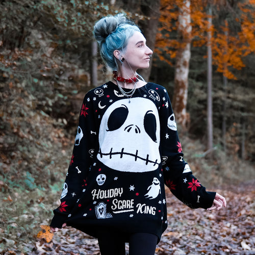 Imagen del producto Nightmare Before Christmas - Jersey de punto Jack Skellington