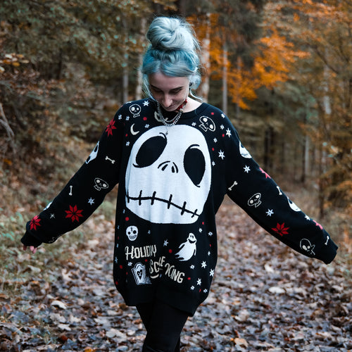 Imagen del producto Nightmare Before Christmas - Jersey de punto Jack Skellington