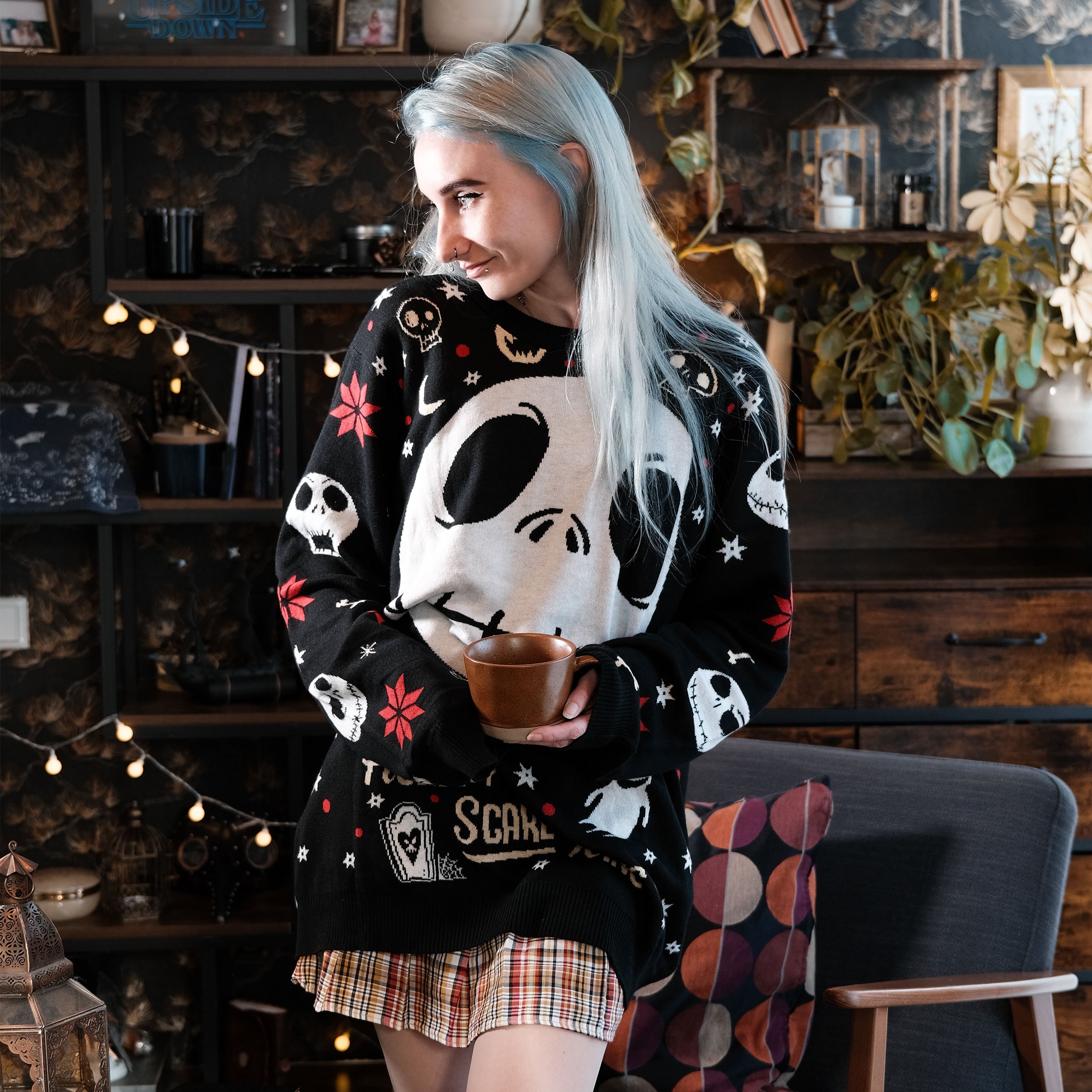 Imagen del producto Nightmare Before Christmas - Jersey de punto Jack Skellington