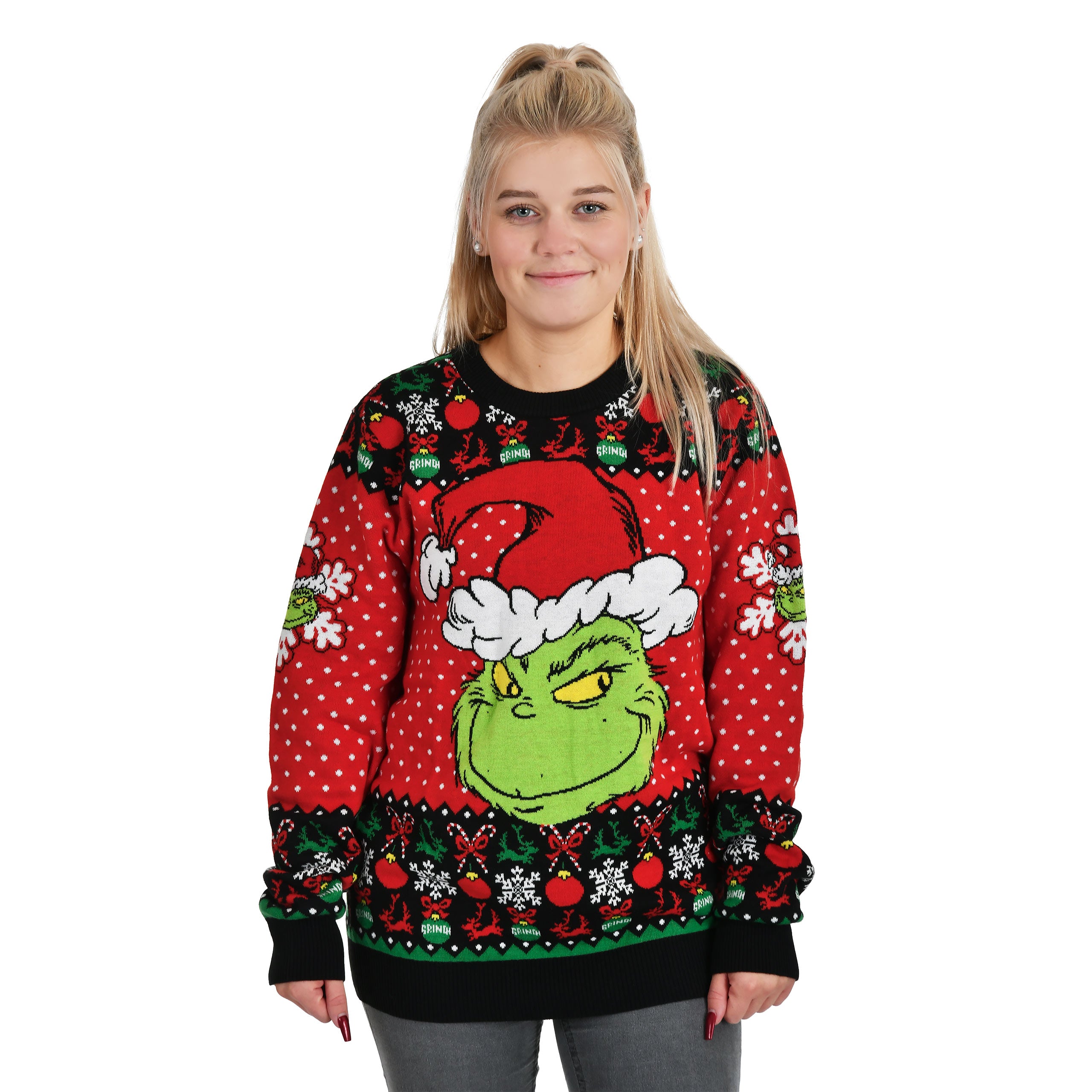 Product image The Grinch - Christmas Grinch Knitted Sweater