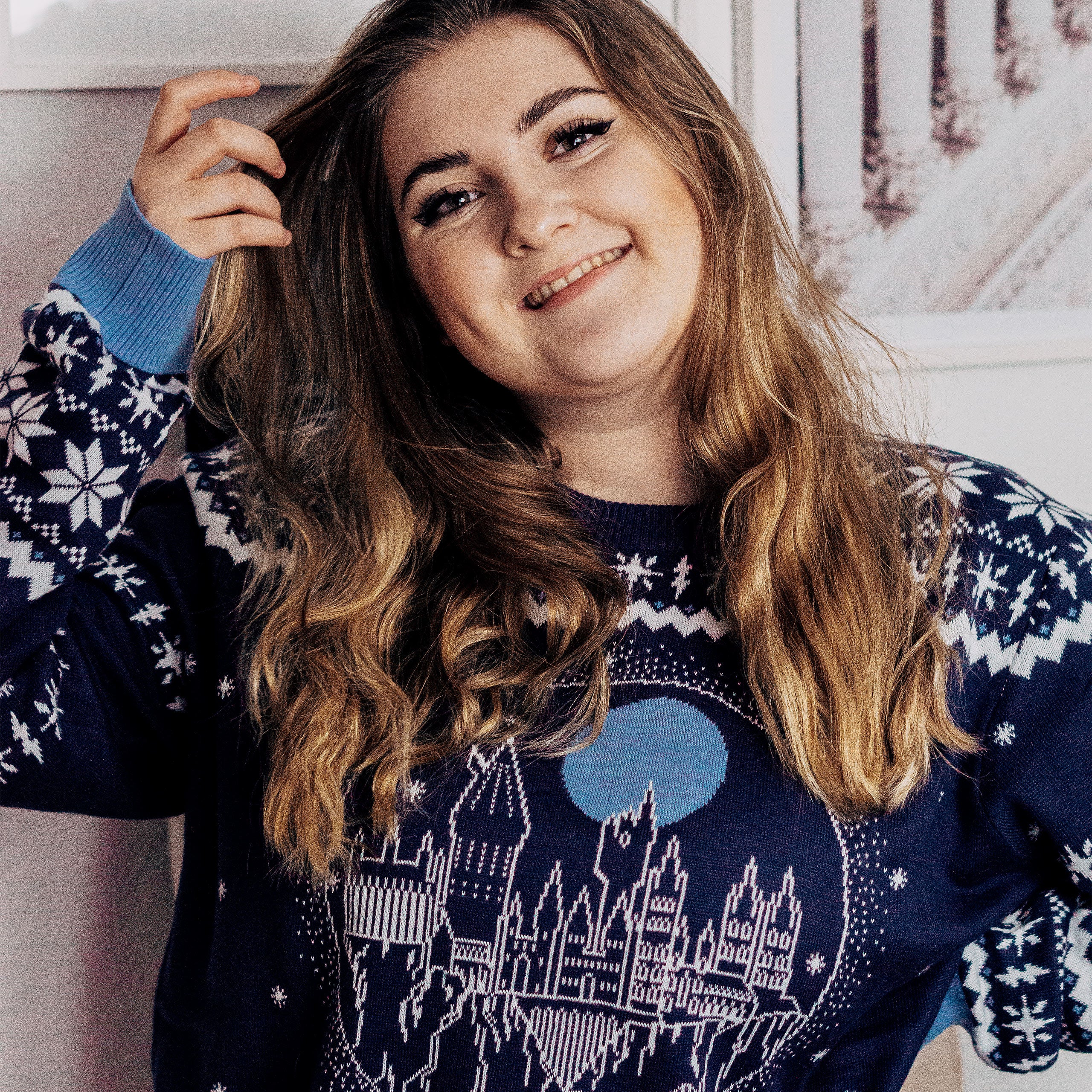 Imagen del producto Harry Potter - Jersey de punto del castillo de Hogwarts