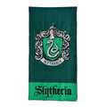 Imagen del producto Toalla de baño verde con escudo de Slytherin - Harry Potter